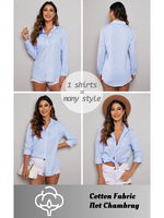 Classic Casual Solid Button Shirt
