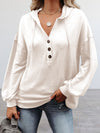 Hotouch Solid Casual Pullover Hoodie