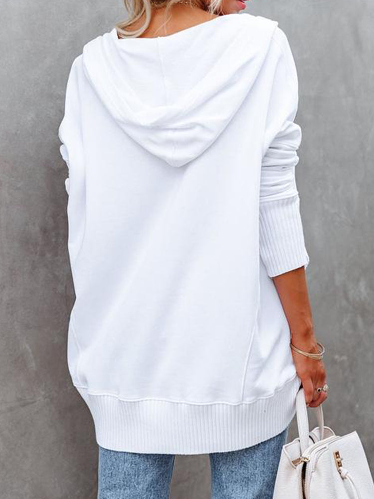 Hotouch Batwing Sleeve Pullover Hoodie