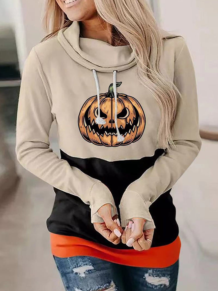 Hotouch Halloween Lace Up Hoodie-Pattern4