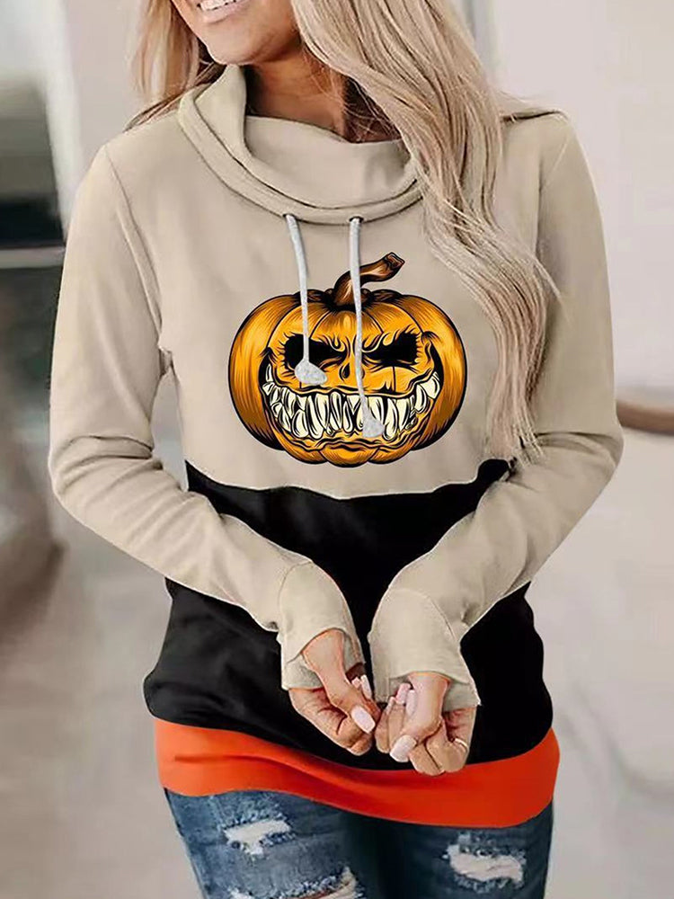 Hotouch Halloween Lace Up Hoodie-Pattern3