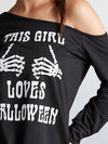Hotouch Halloween Cosplay Dress-Skeleton Love