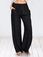 Hotouch Comfortable Loose Casual Linen Pants