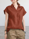 Hotouch Vintage Short Sleeve Shirt
