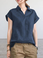 Hotouch Vintage Short Sleeve Shirt