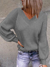 Hotouch Solid Casual Knit Top