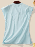 Hotouch Linen V-neck Sleeveless Shirt