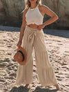 Hotouch high waist loose cotton trousers