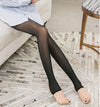 Hotouch Fake Translucent Fleece Tights