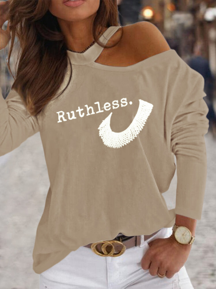Hotouch Ruthless Logo Fashion Shirt