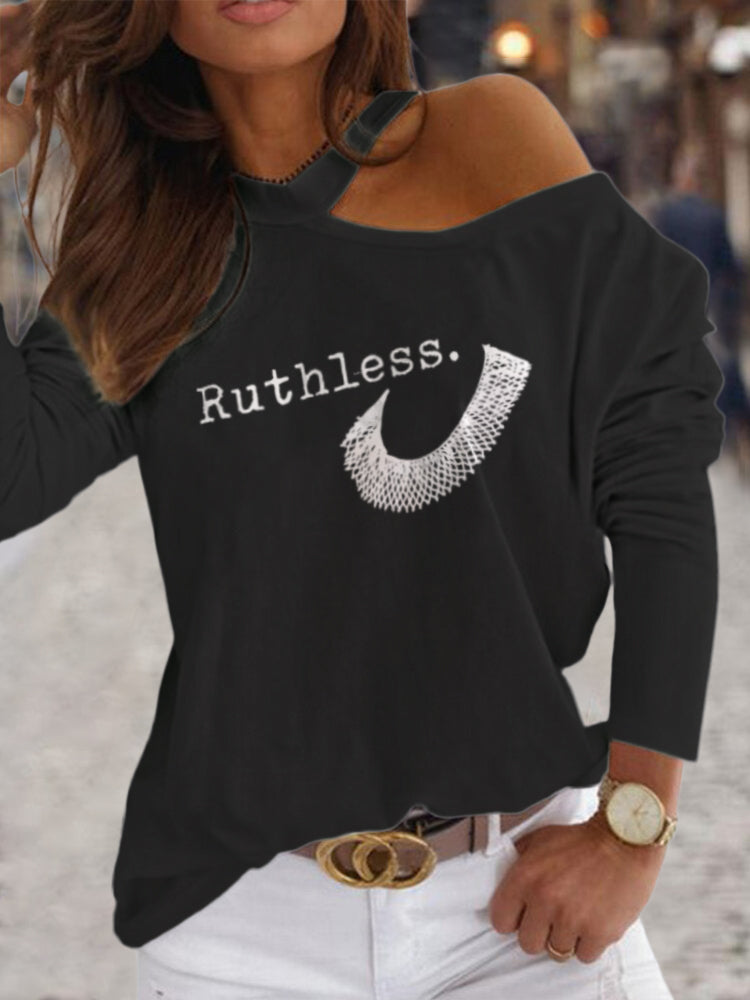 Hotouch Ruthless Logo Fashion Shirt