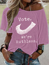Hotouch  short sleeves Vote T-shirt