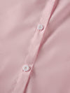 Hotouch Button Down Cotton Long Shirt Set