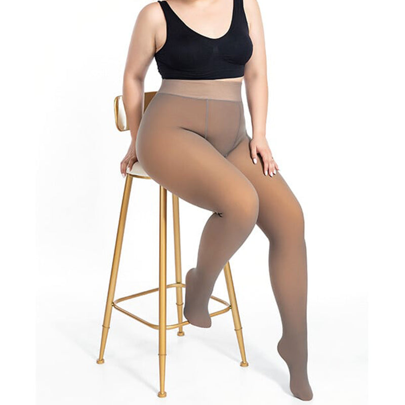 Hotouch Translucent Fleece Lined Tights