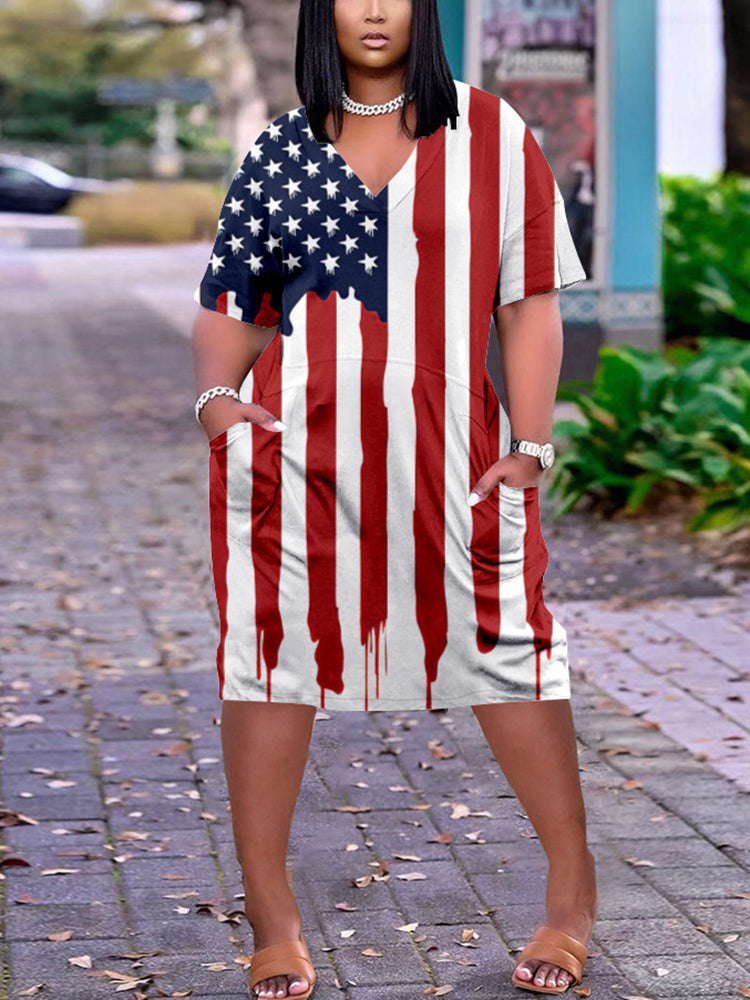 Hotouch USA Flag Dress 1