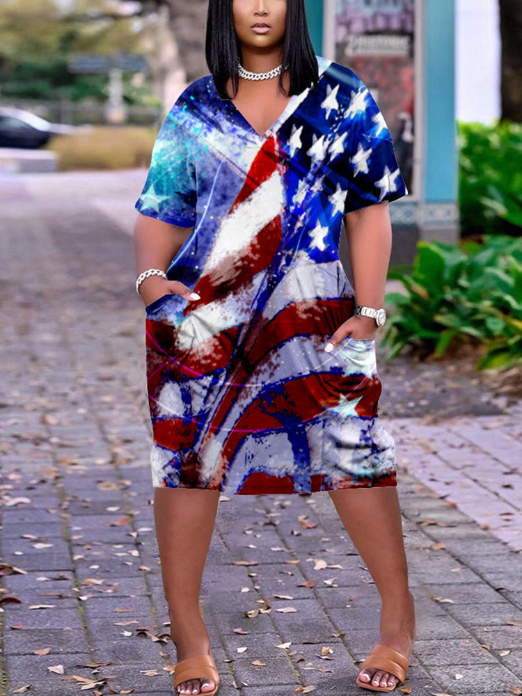 Hotouch USA Flag Dress 4
