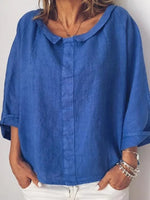 Hotouch Linen Lapel Shirt (Summer Sale)