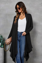 Open Front Cardigan Soft Long Sleeve Outerwear (Us Only)