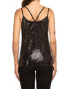 Sparkle Shimmer Sleeveless Sequin Tank Top (Us Only)