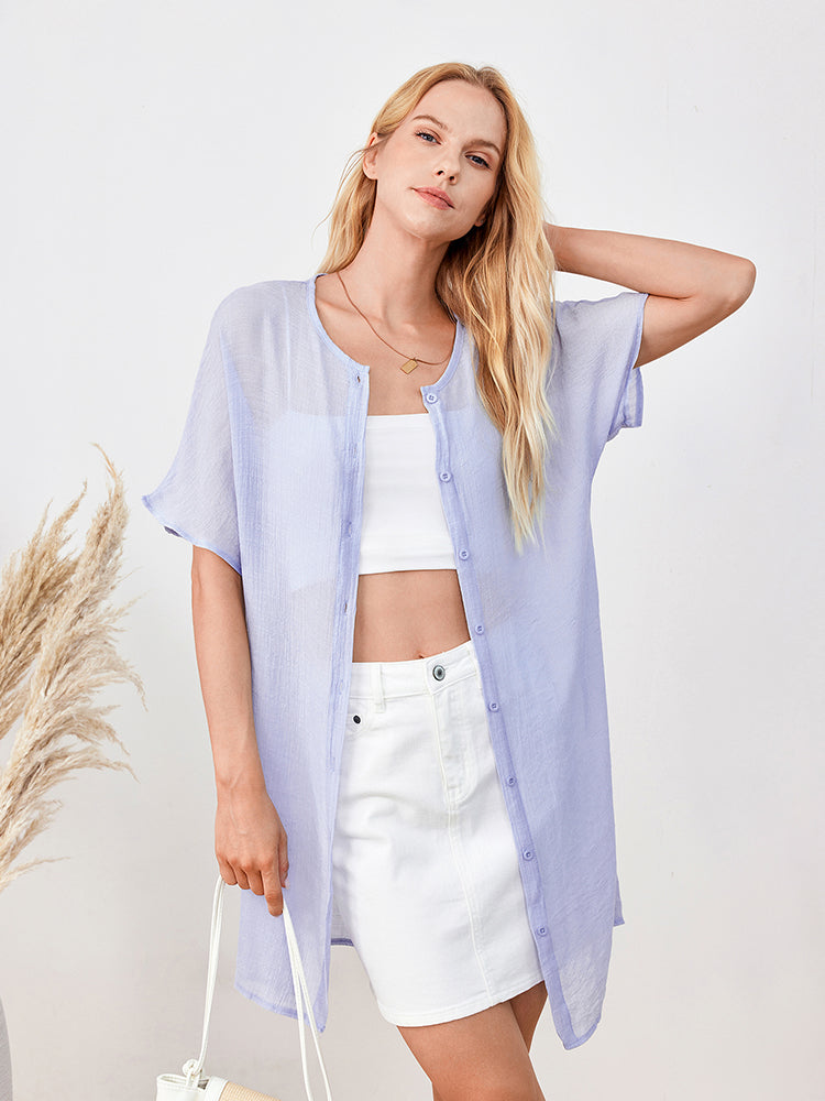 Hotouch Linen Long Shirt (Summer Sale)