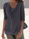 Hotouch Plus Size Linen Shirt (Summer Sale)
