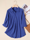 Hotouch Elegant Solid Short Sleeves Shirt