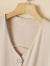 Hotouch Single Button Linen Shirt