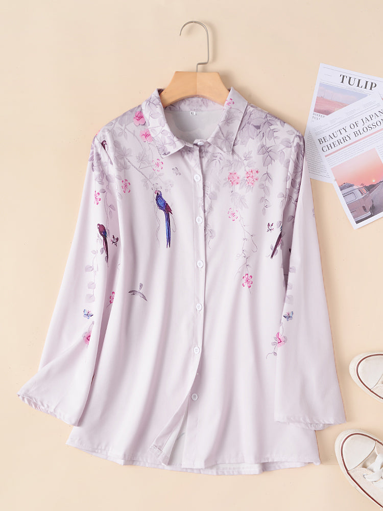 Hotouch Printed Single Button Shirt